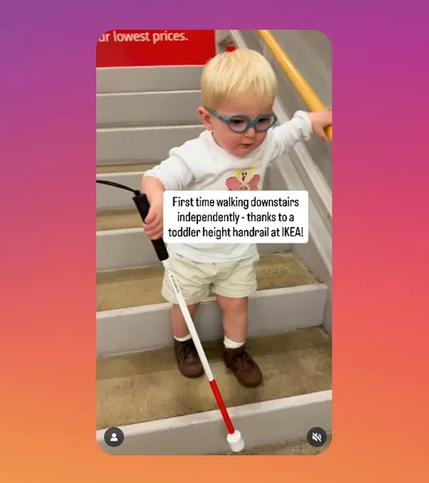 meet two year old Simon