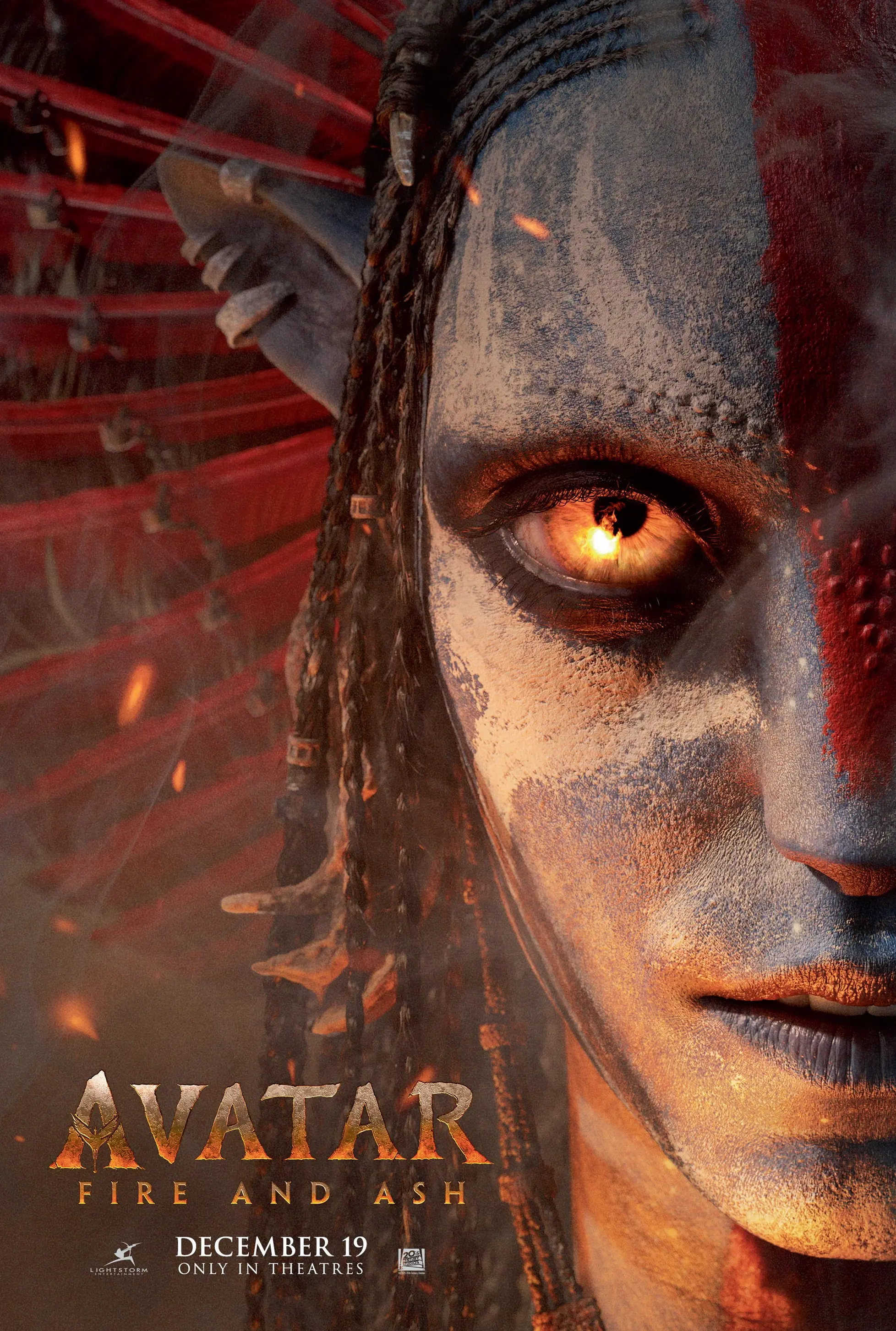 Avatar: Fire and Ash movie poster