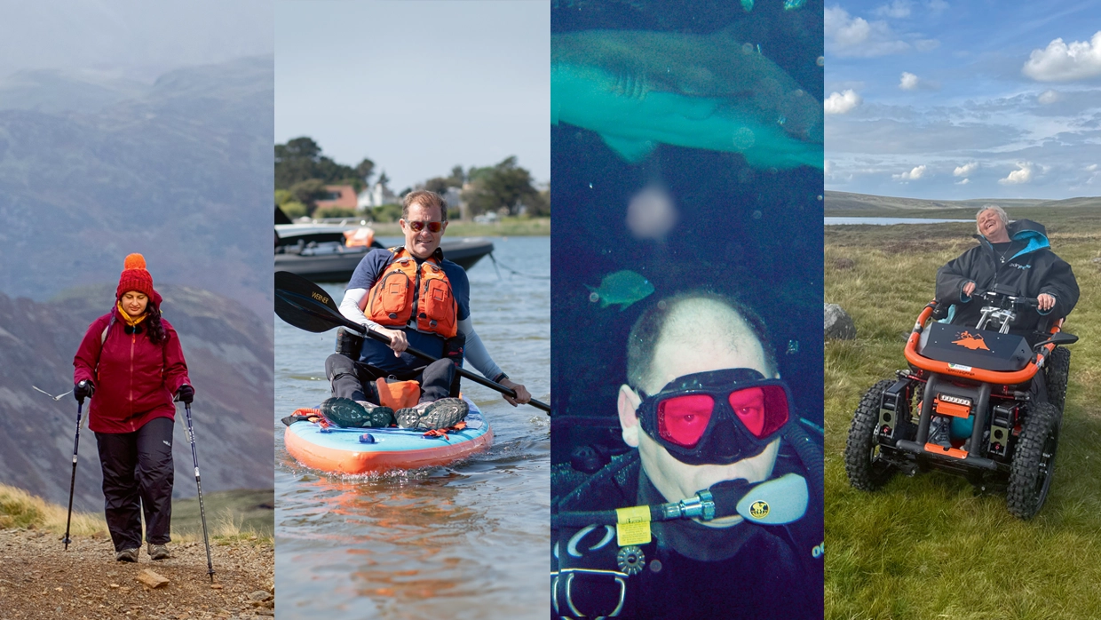 4 photos of each interviewee side by side 