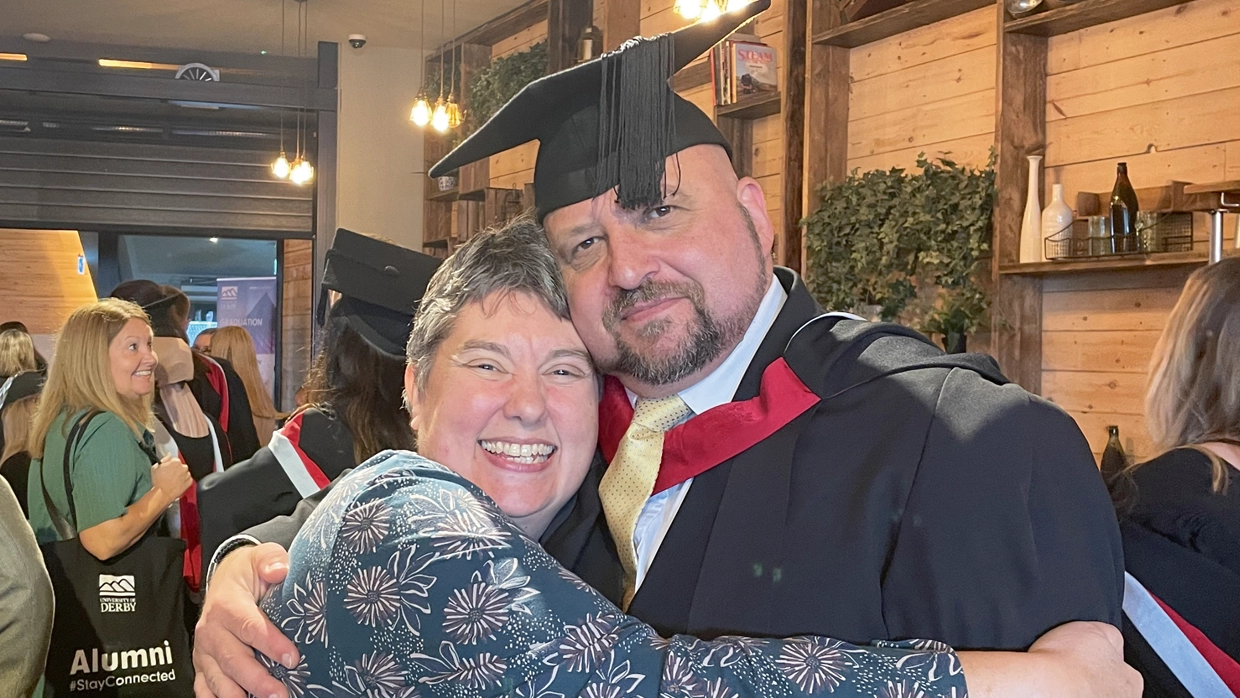 Matthew at his graduation.webp