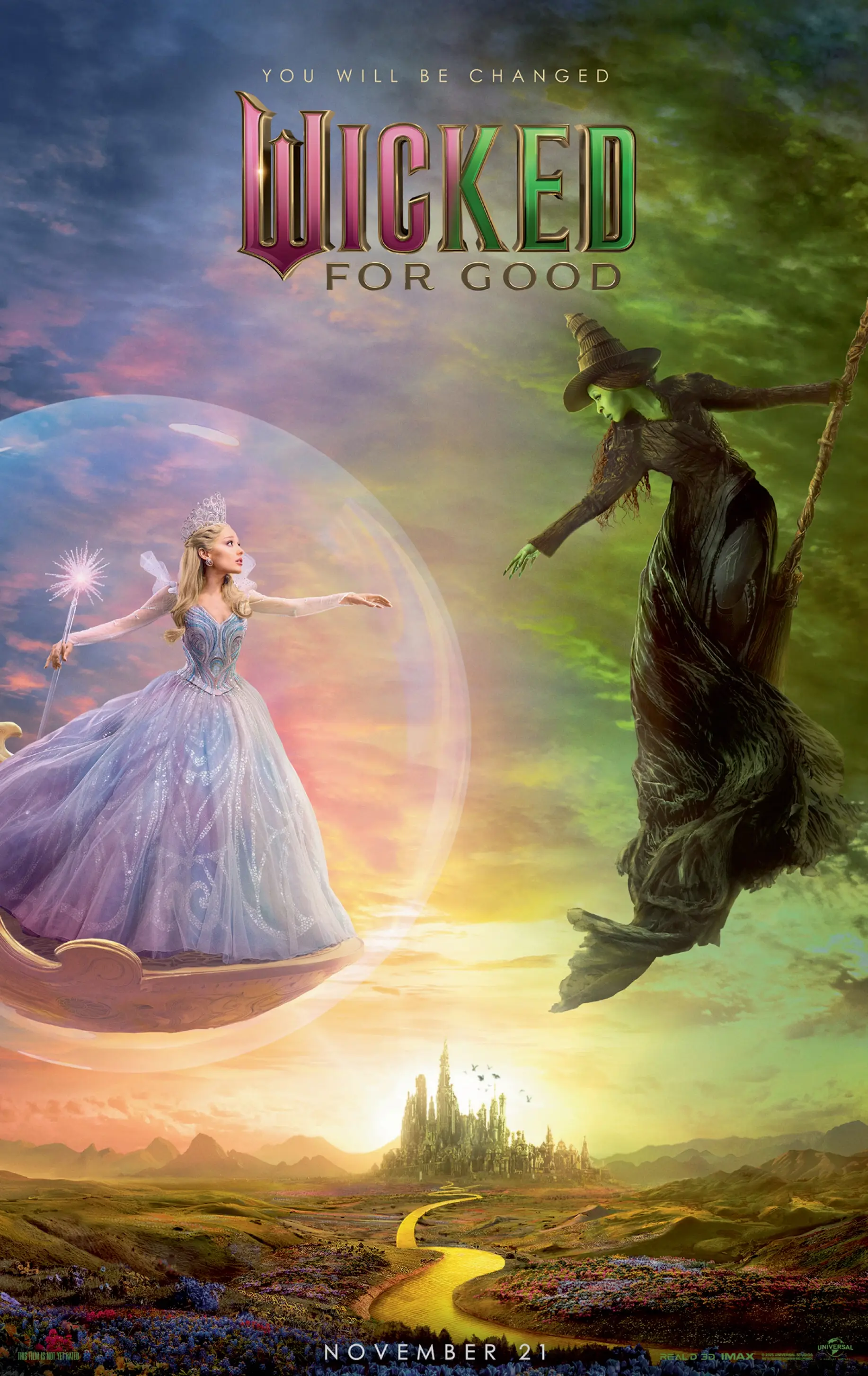 Wicked: For Good movie poster